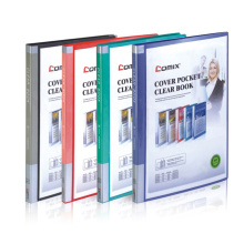 Comix Stationery Großhandel recyceltes Material A5 20 Taschen &amp; 40 Taschen Anzeigebuch